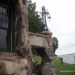 Boldt Castle Heart Island Alexandria Bay Dock Masonry Shore